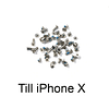 iPhone X skruvset